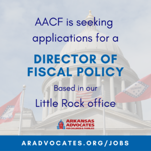 AACF is seeking applications for a director of fiscal policy